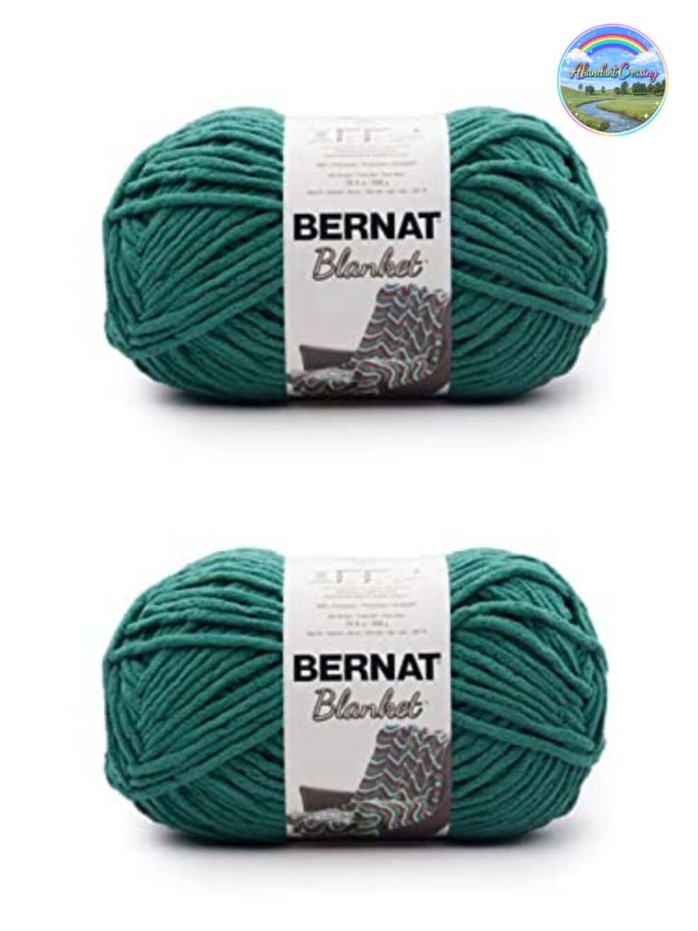Super Bulky Chenille Yarn 2-Pack for Knitting Crochet Blankets